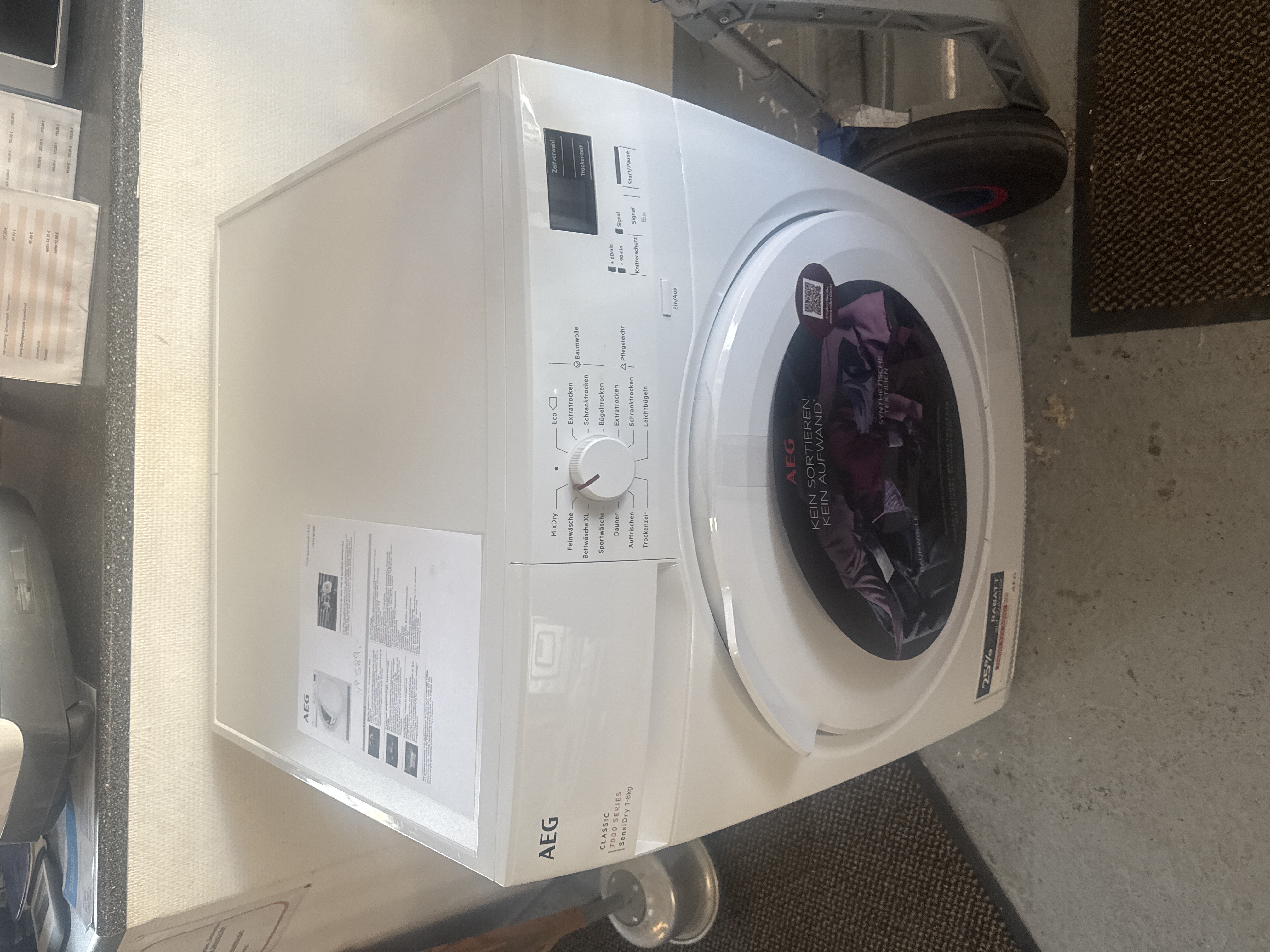 Wärmepumpentrockner AEG 7000Series 8KG TR7C40588