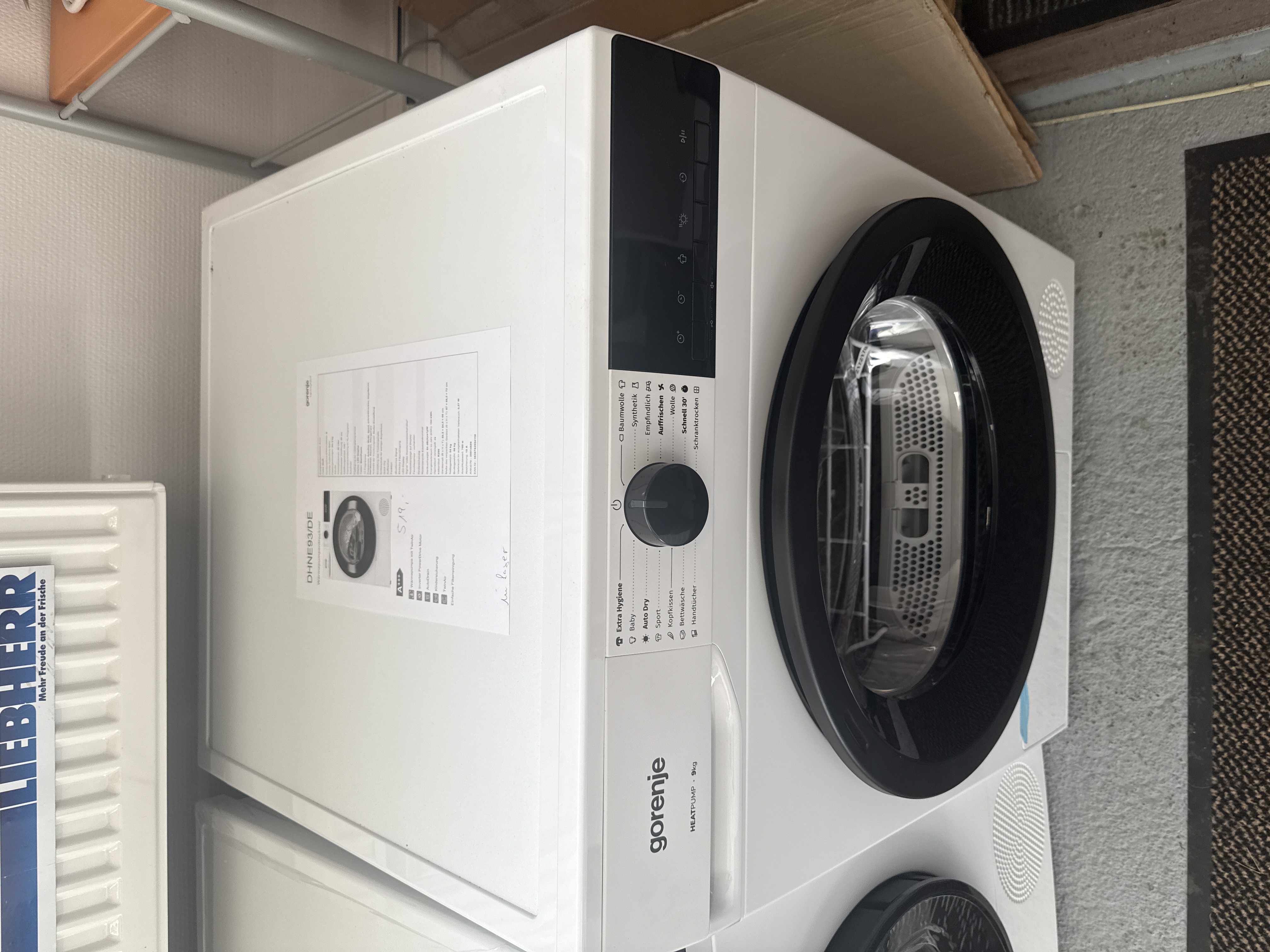 Wärmepumpentrockner Gorenje DHNE93/DE