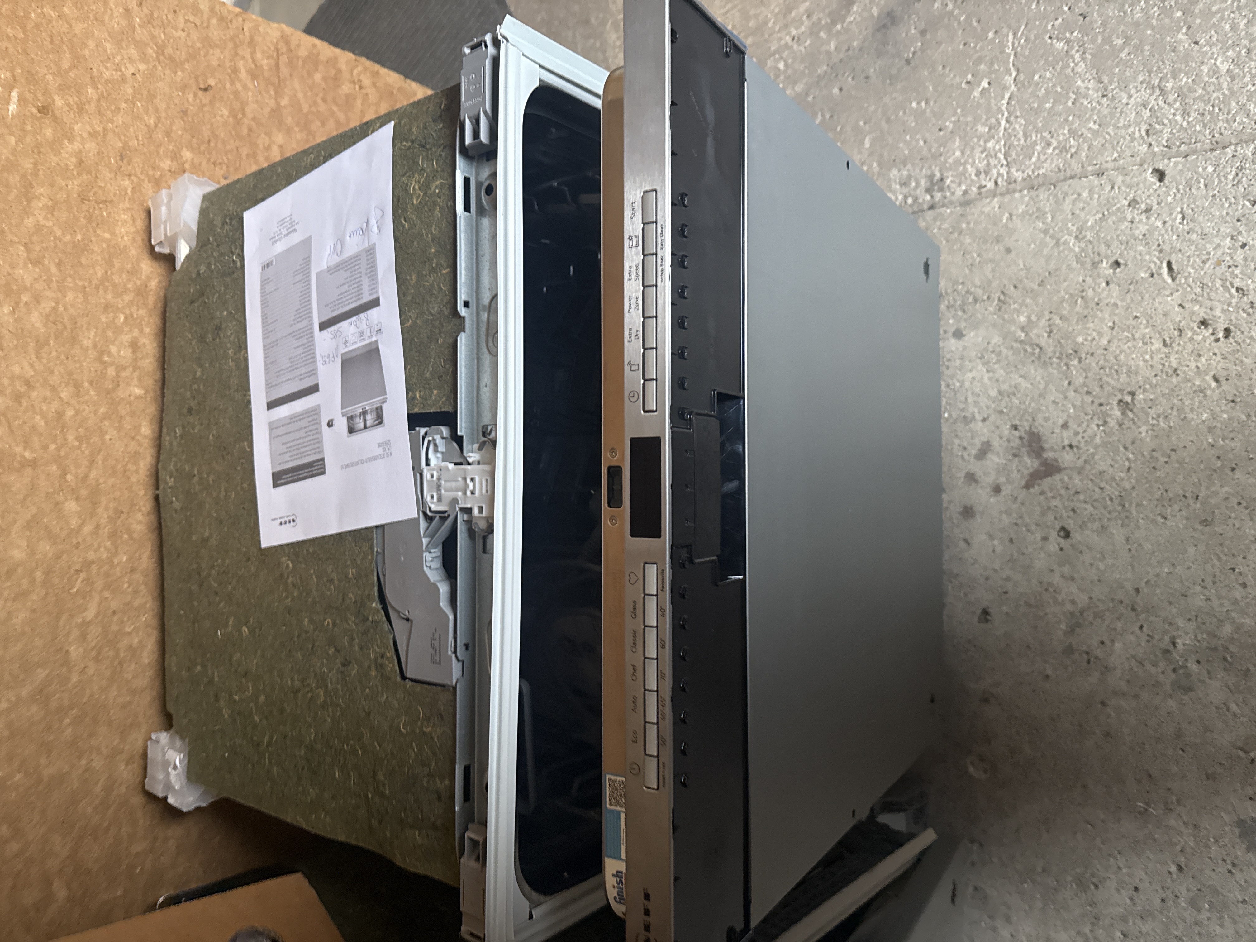 Vollintegrierter-Geschirrspüler 60cm XXl NEFF S255EAX16E