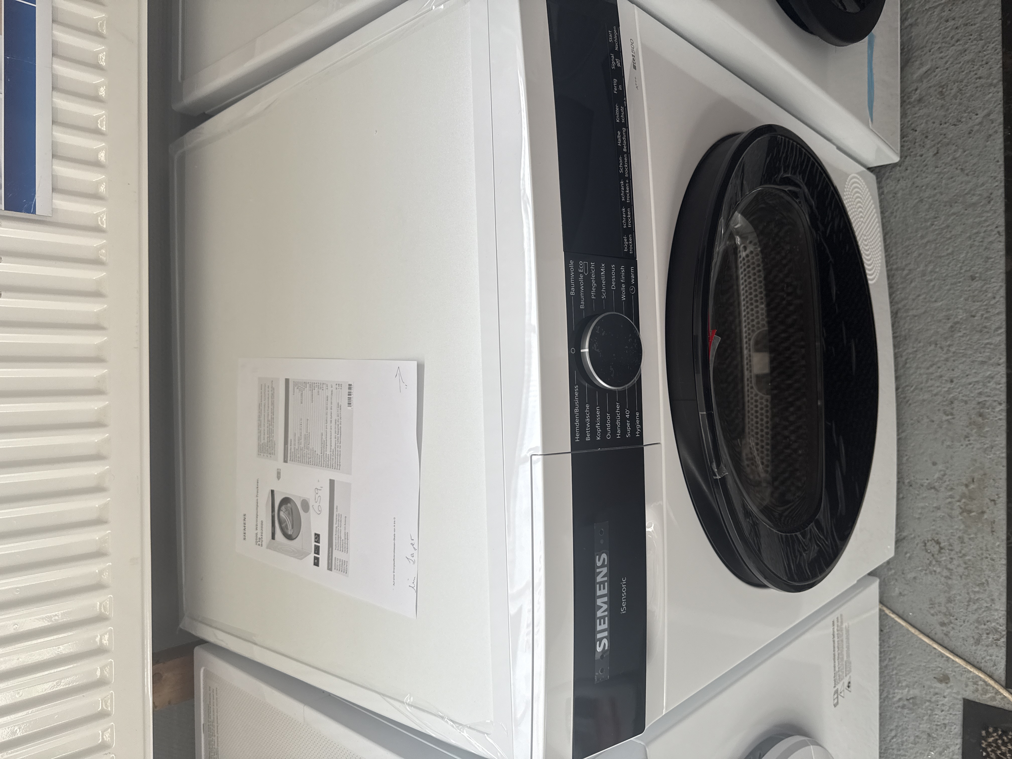 Wärmepumpentrockner Siemens WQ33G2D00