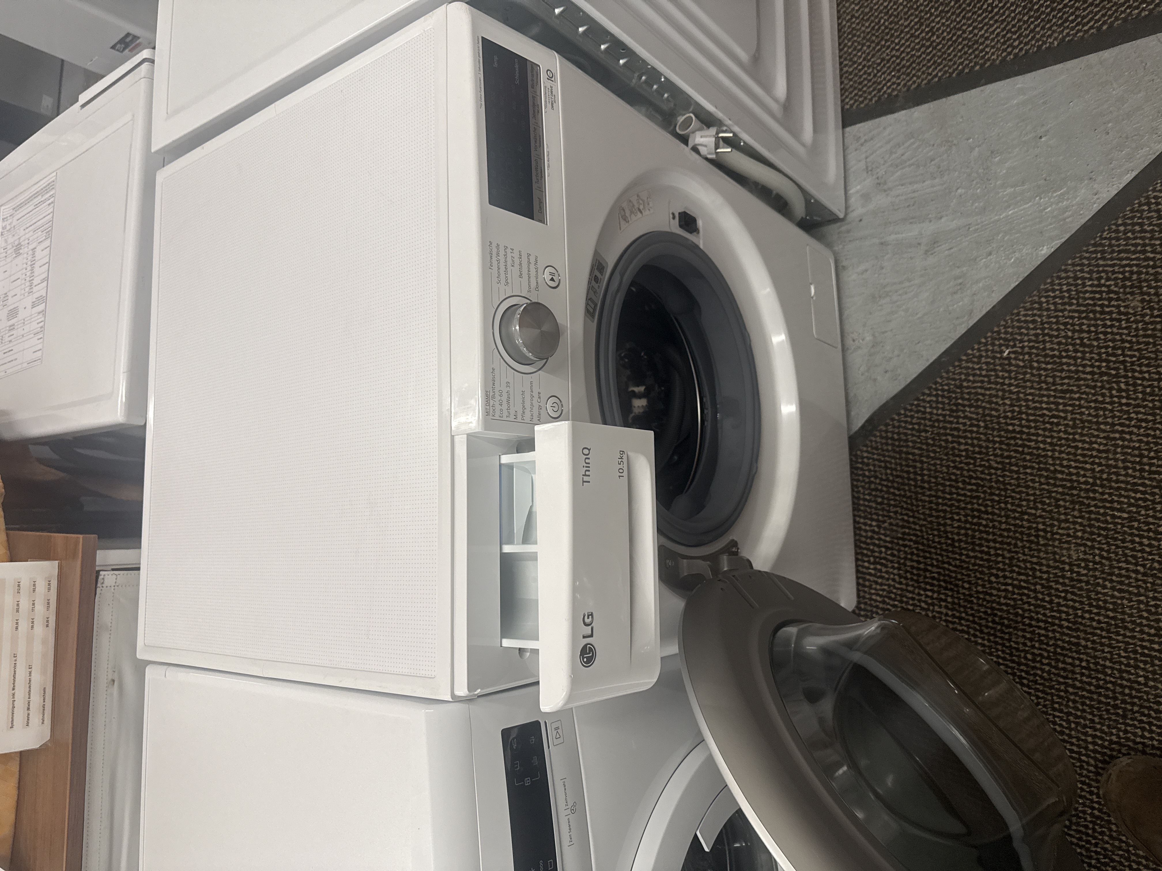 Waschmaschine LG 10,5 KG F6WV710P1