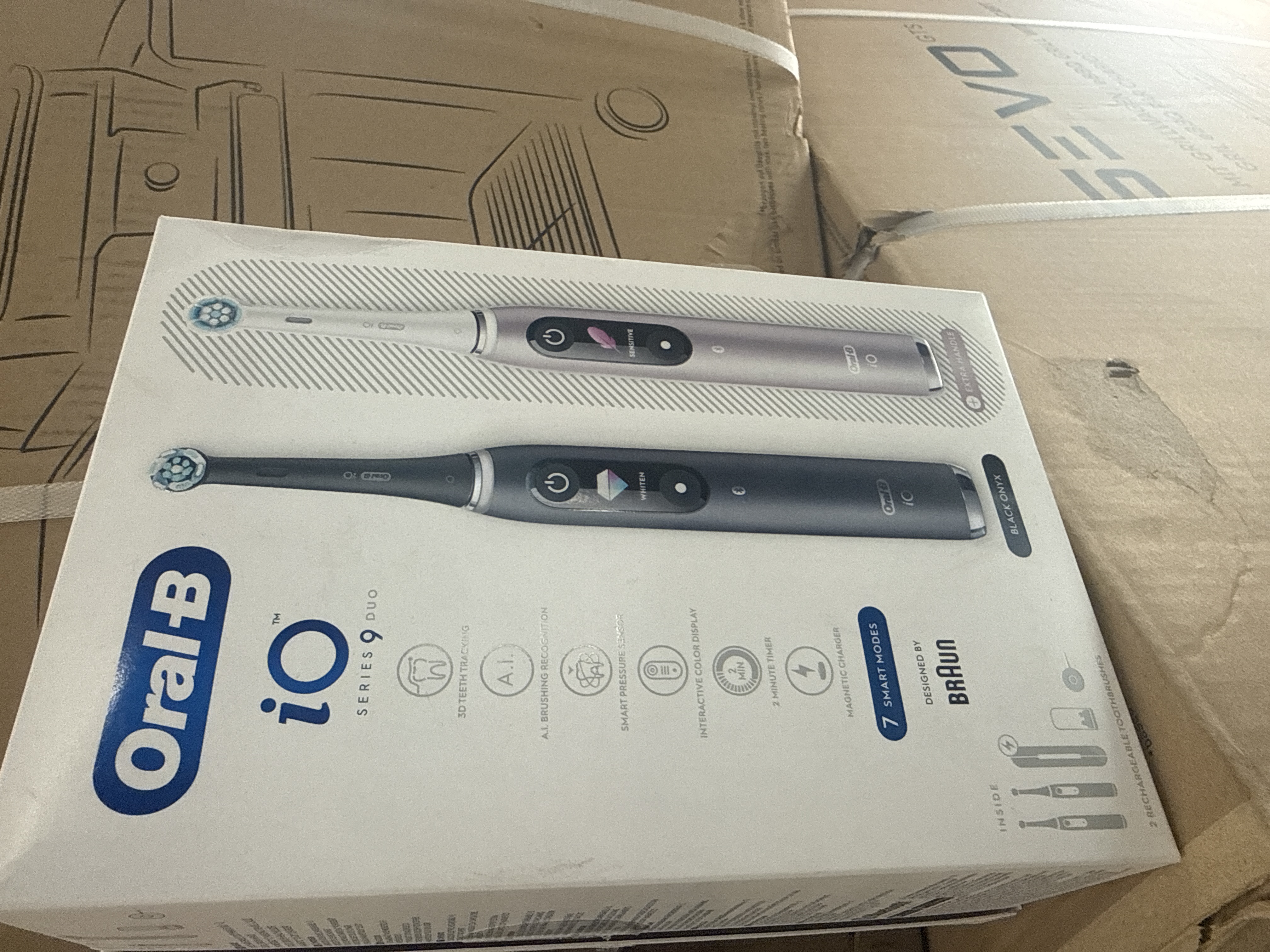 Oral-B iO Series 9 DUO – Elektrische Zahnbürsten | 2 Jahre Garantie