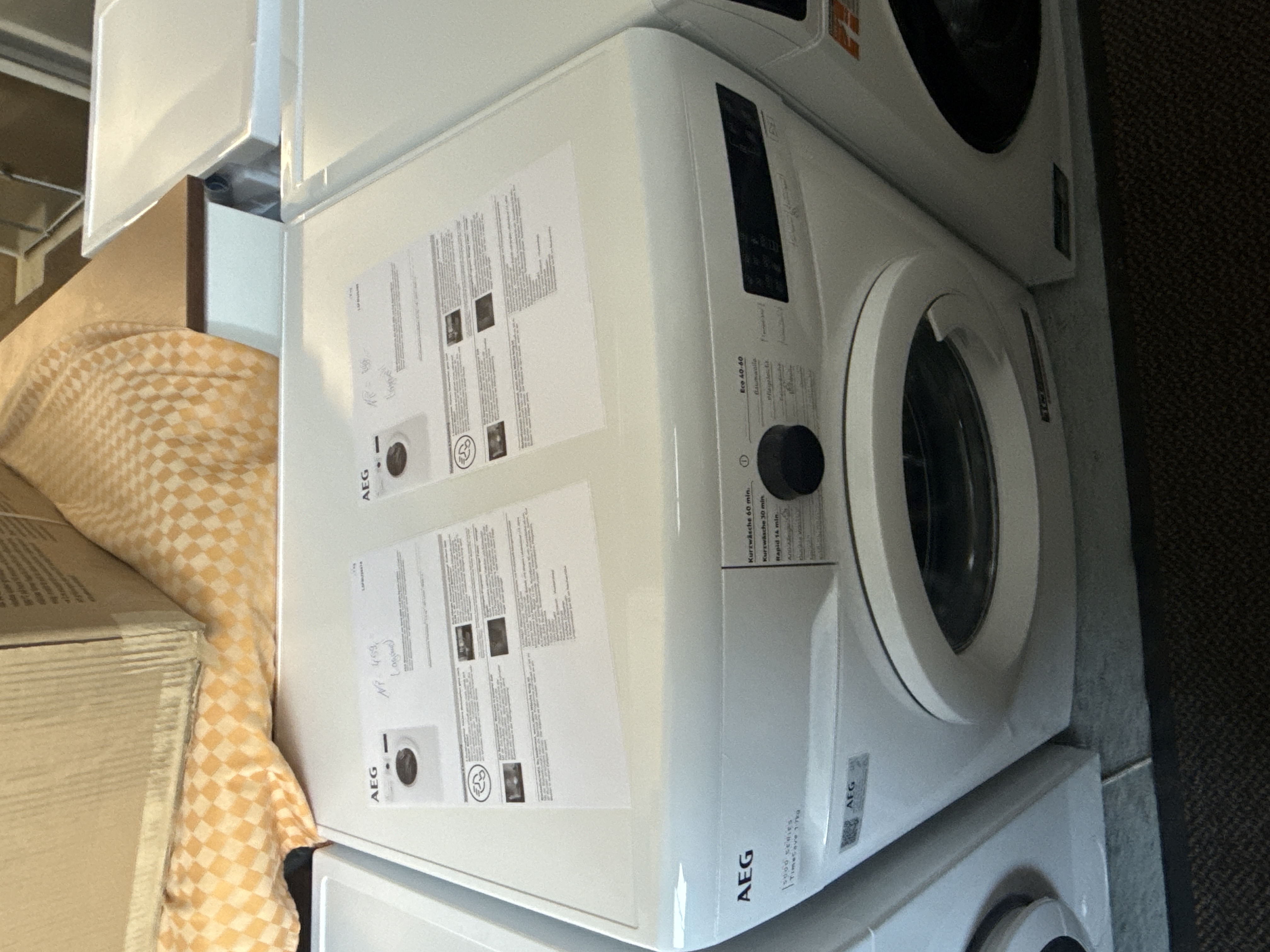 AEG L5FBU20480 – Waschmaschine Weiß | Neu & OVP | 2 Jahre Garantie