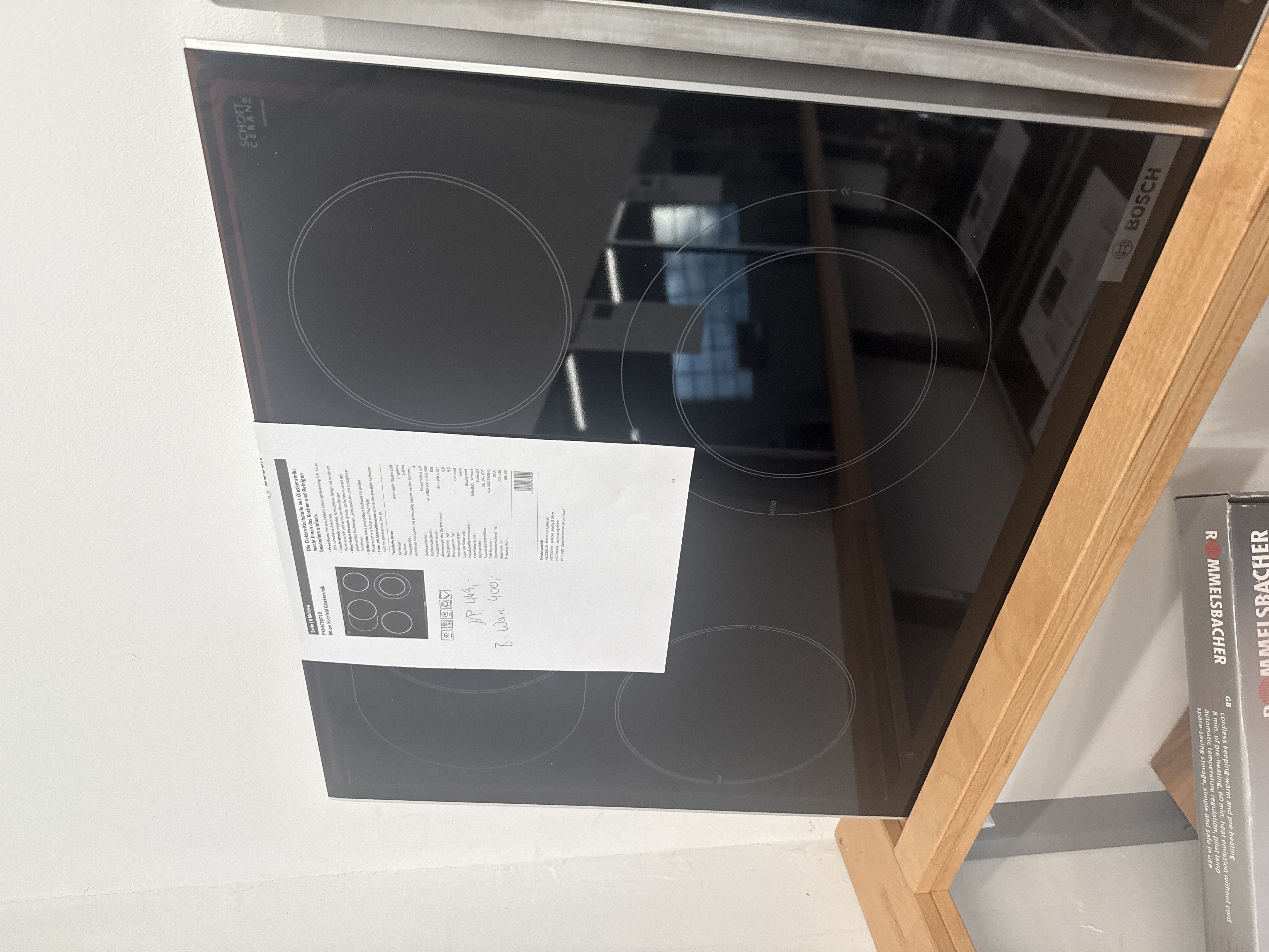 Elektrokochfeld 60cm Bosch PKN675DP1D autark