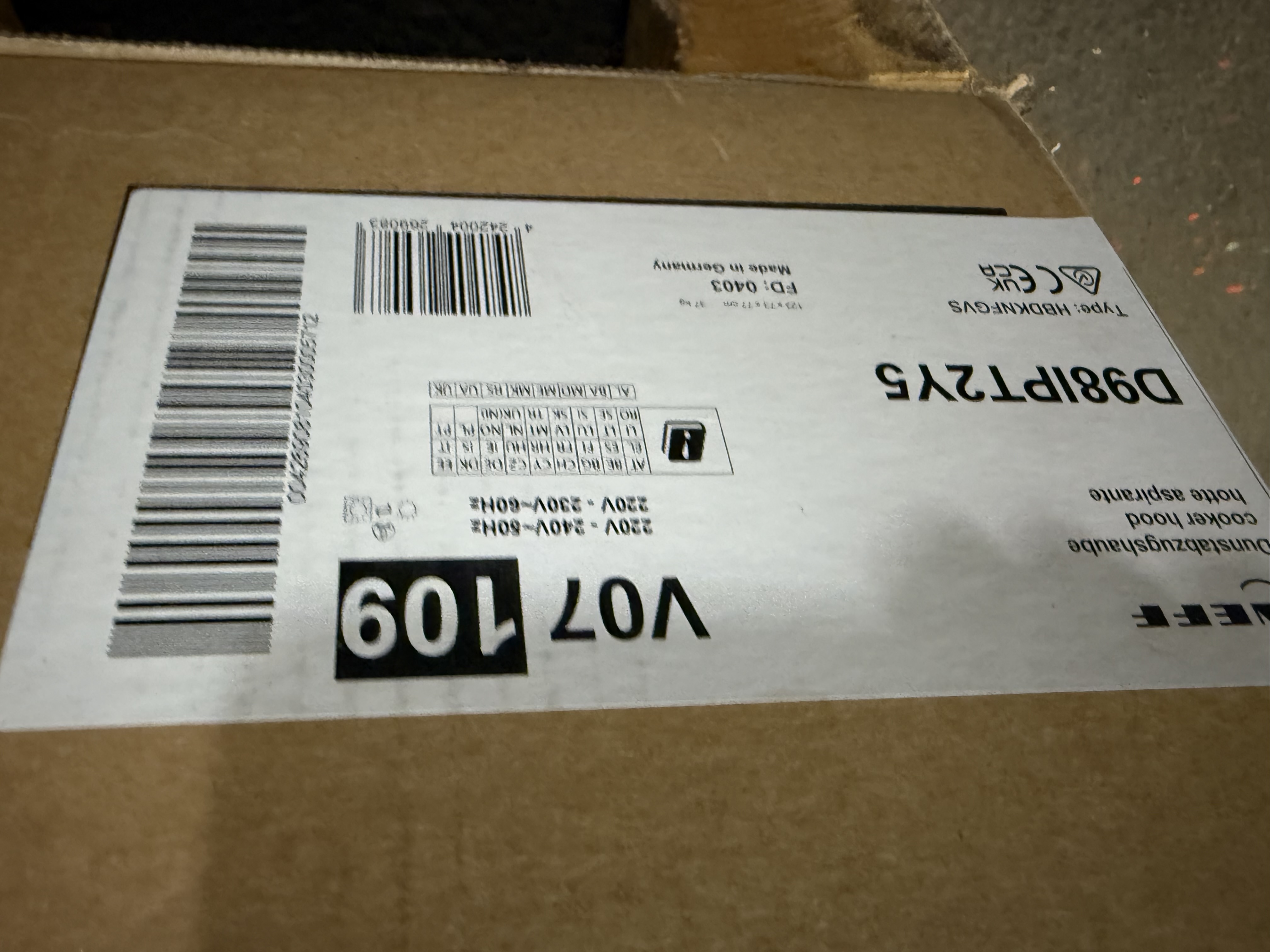 Dunsthaube NEFF D98IPT2Y5 