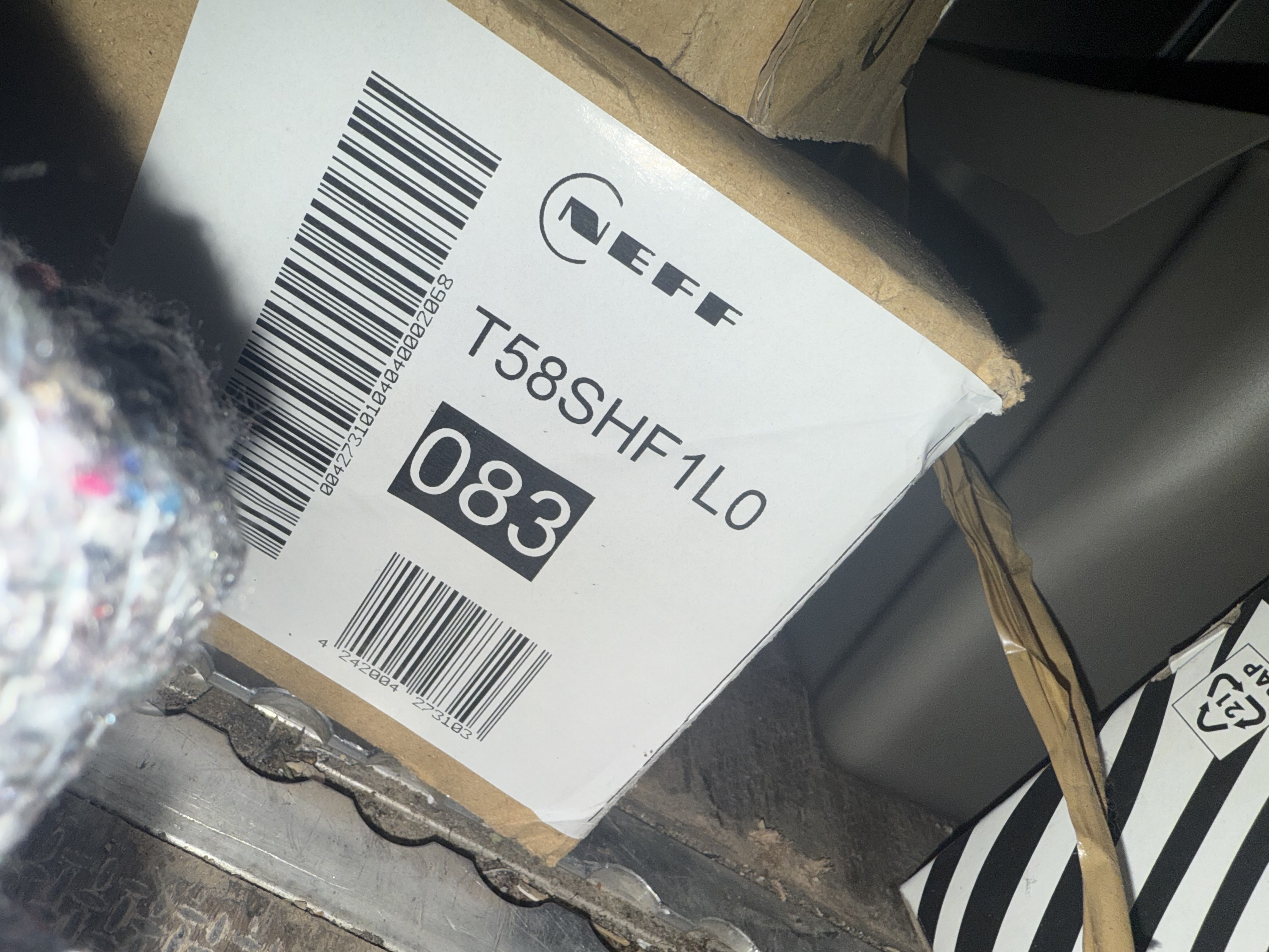 NEFF T58SHF1L0 – Neu (B-Ware) – 2 Jahre Herstellergarantie