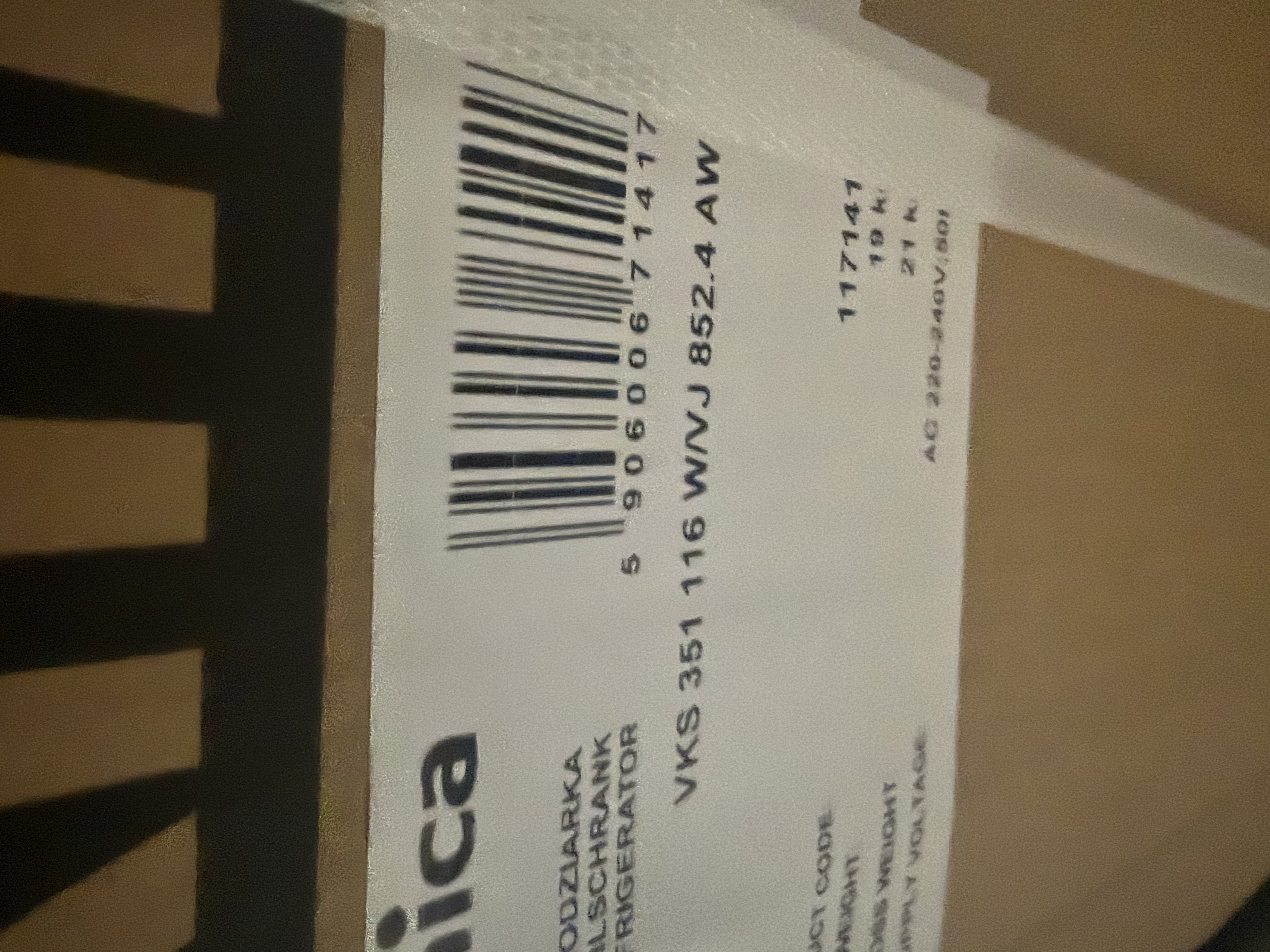 Amica VKS 351 116 W – Kühlschrank Weiß | 2 Jahre Garantie